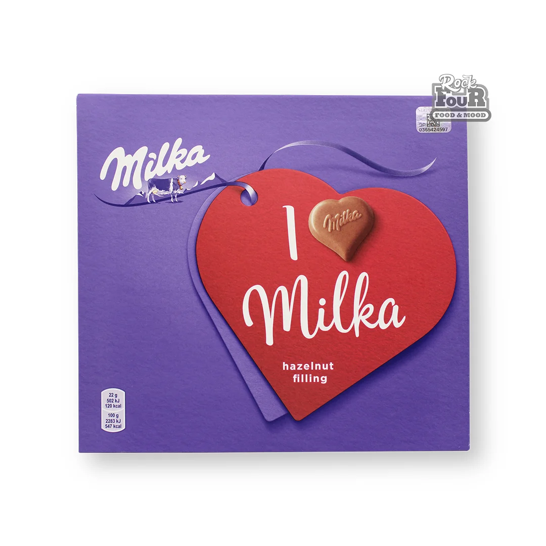 Շոկոլադե կոնֆետներ «Milka» պնդուկի միջուկով 110գ